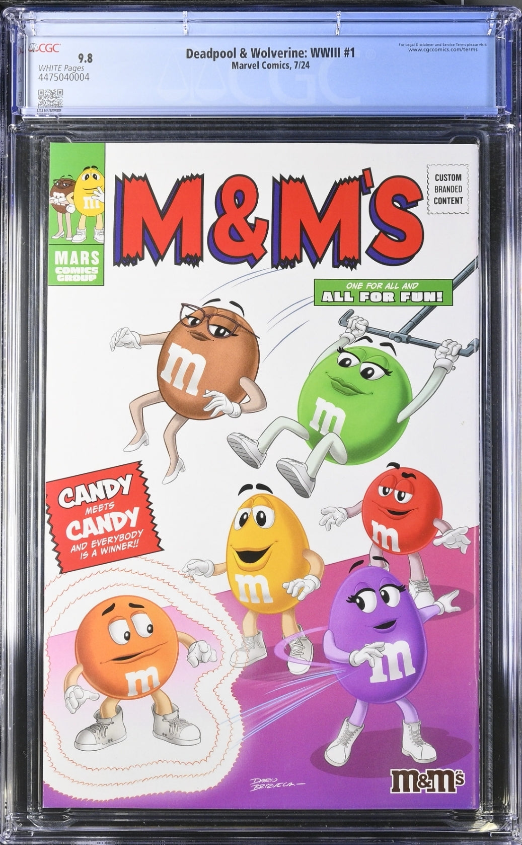 Deadpool & Wolverine: WWIII #1 CGC 9.8