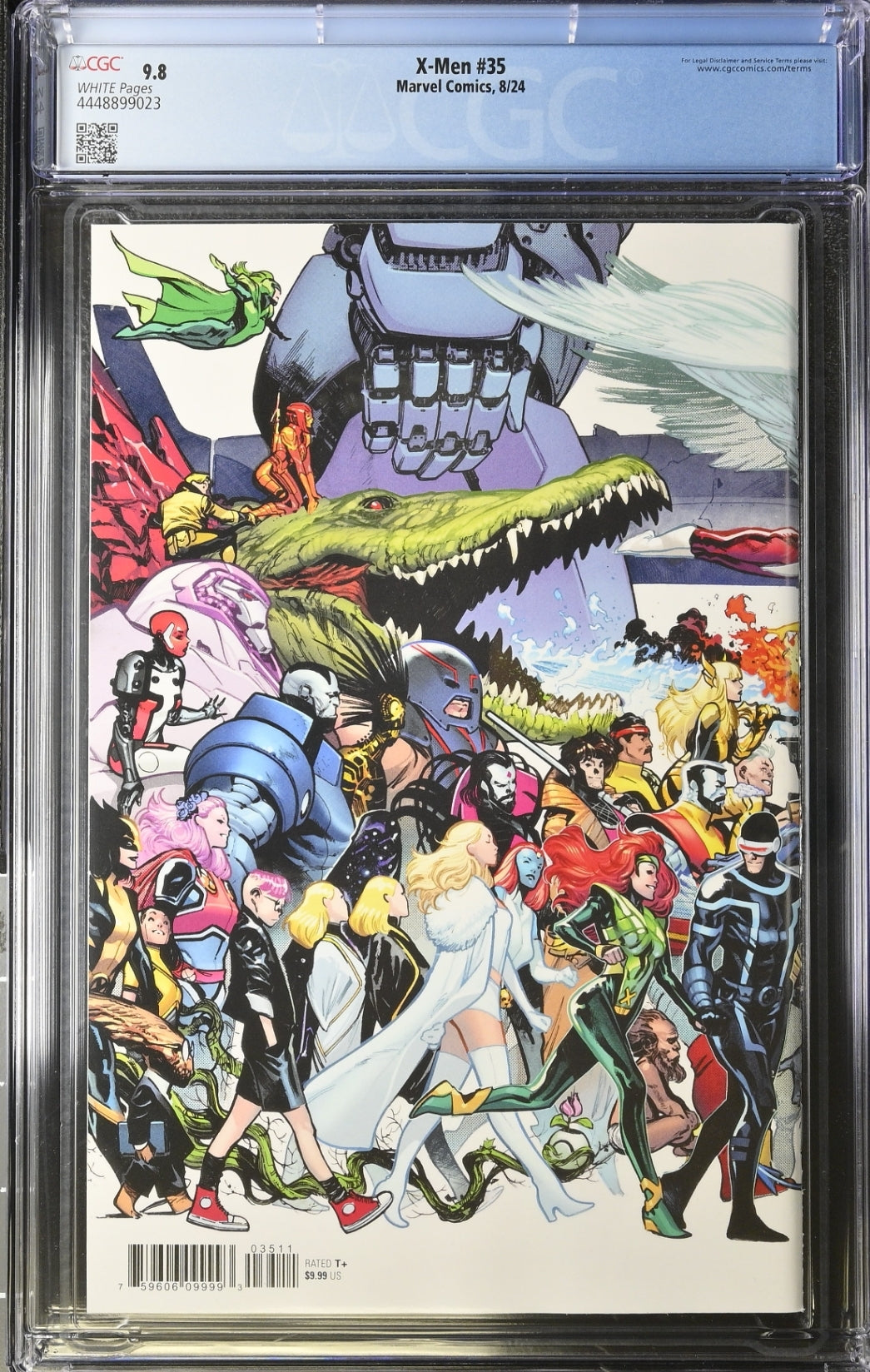 X-Men #35 CGC 9.8 Wraparound Cover 700th Milestone Issue!