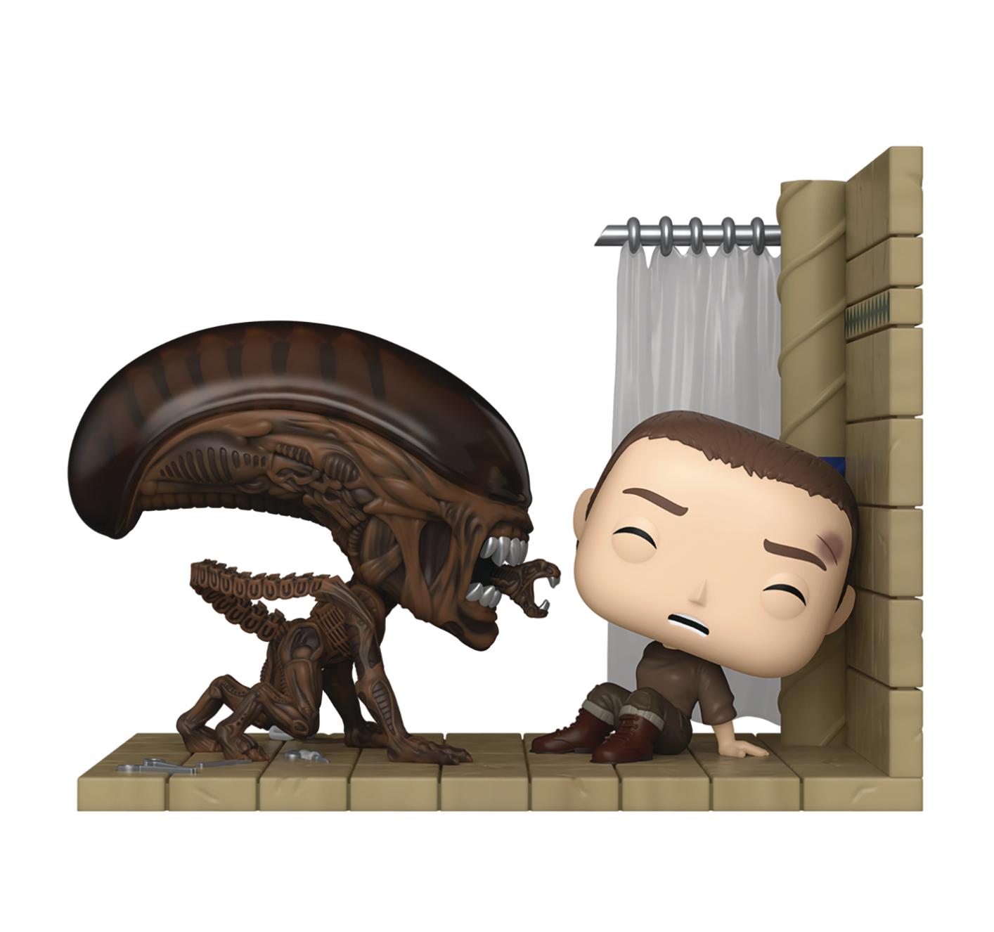 Funko Pop Moment Alien 3 Ripley And Xeno Figure