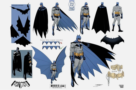 Batman #1 1:5 Jorge Jimenez Design Unlock Card Stock Variant