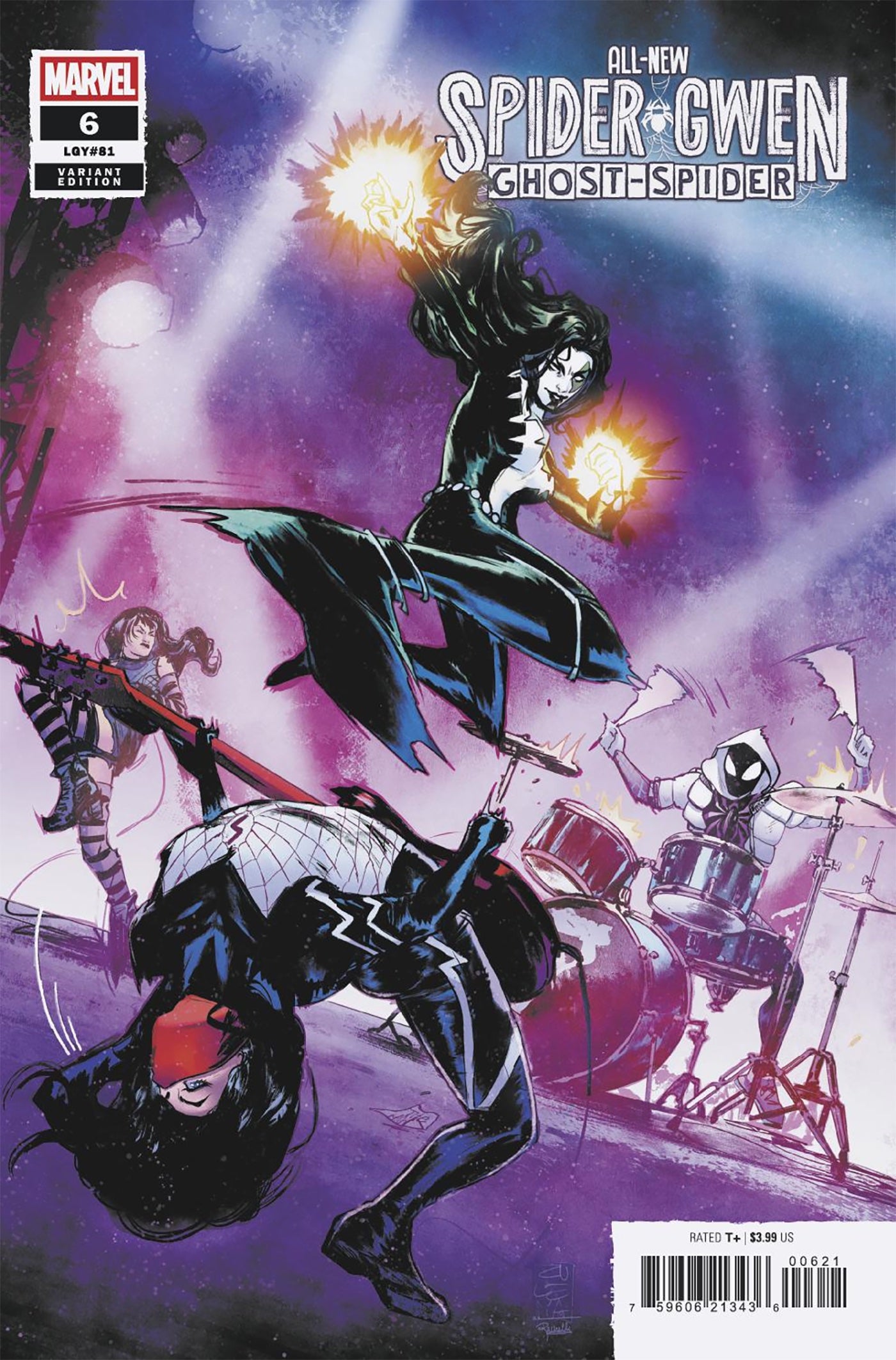 ALL-NEW SPIDER-GWEN: THE GHOST-SPIDER #6 ZULEMA SCOTTO LAVINA VARIANT