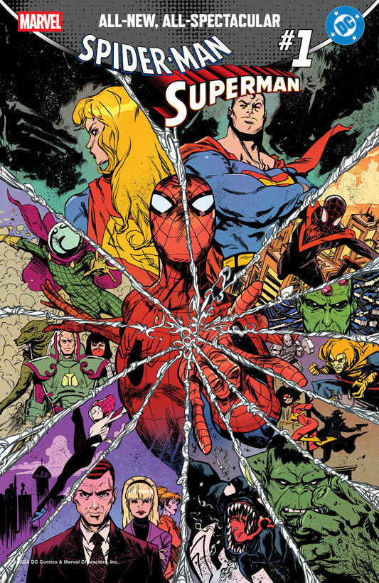 Marvel/DC: Spider-Man/Superman #1 Sanford Greene Homage Variant