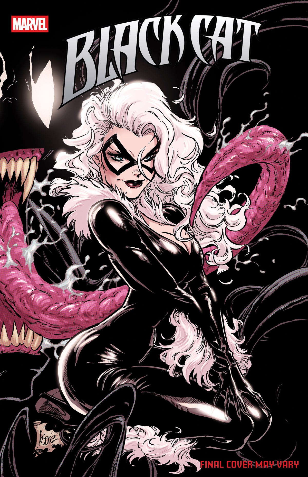 Black Cat #8 Kaare Andrews 2 Part Connecting Variant