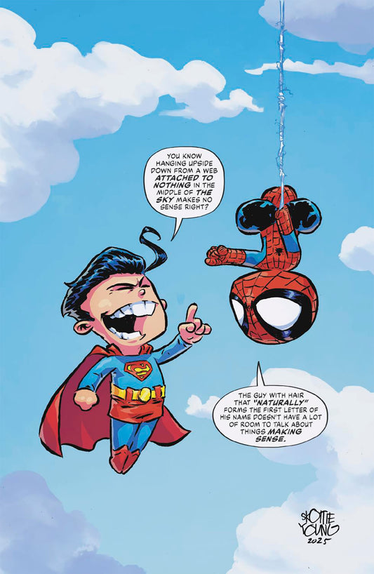 Marvel/DC: Spider-Man/Superman #1 Skottie Young Variant
