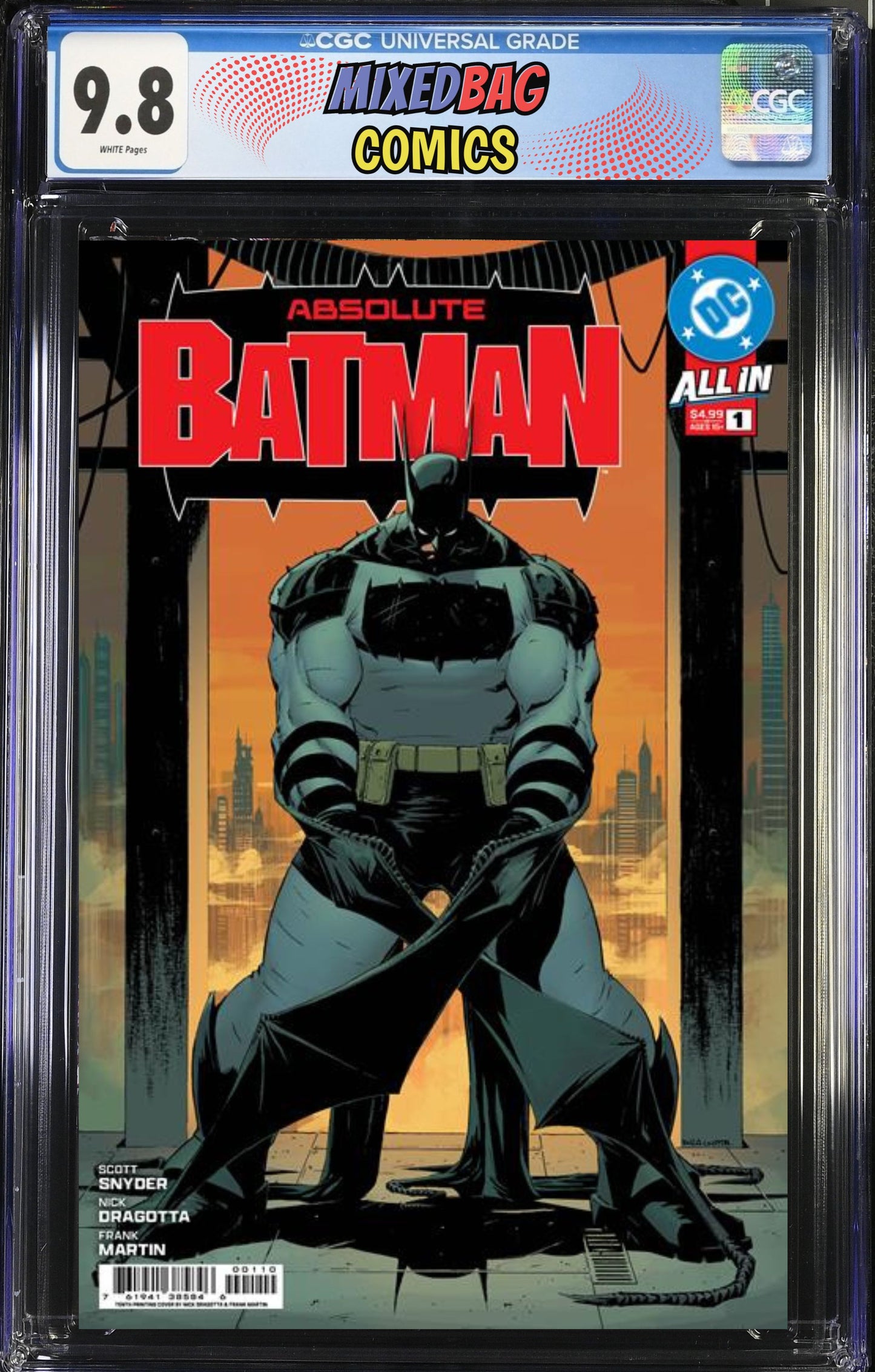 Absolute Batman #1 Tenth Print CGC 9.8