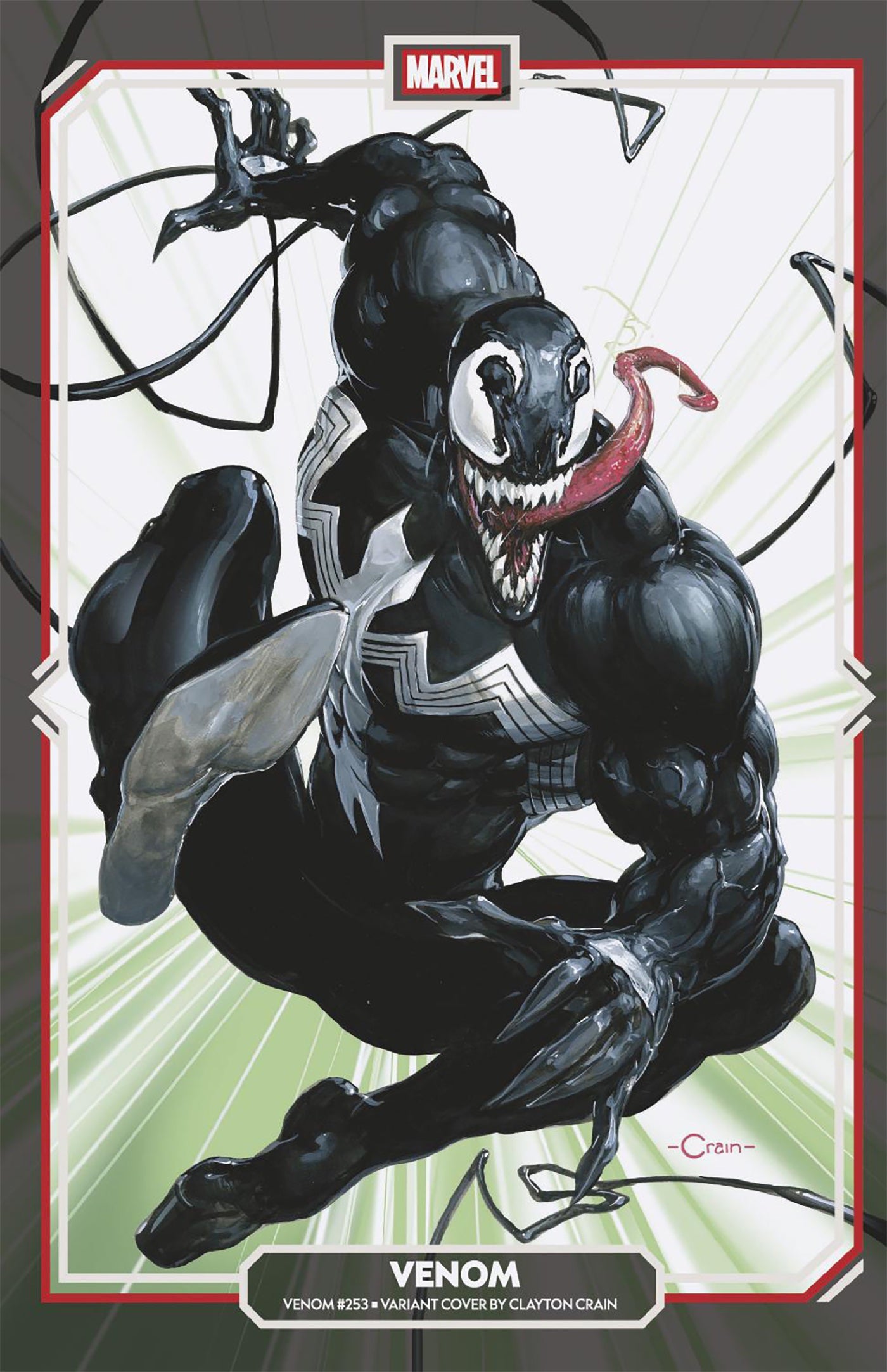 Venom #253 Clayton Crain Variant