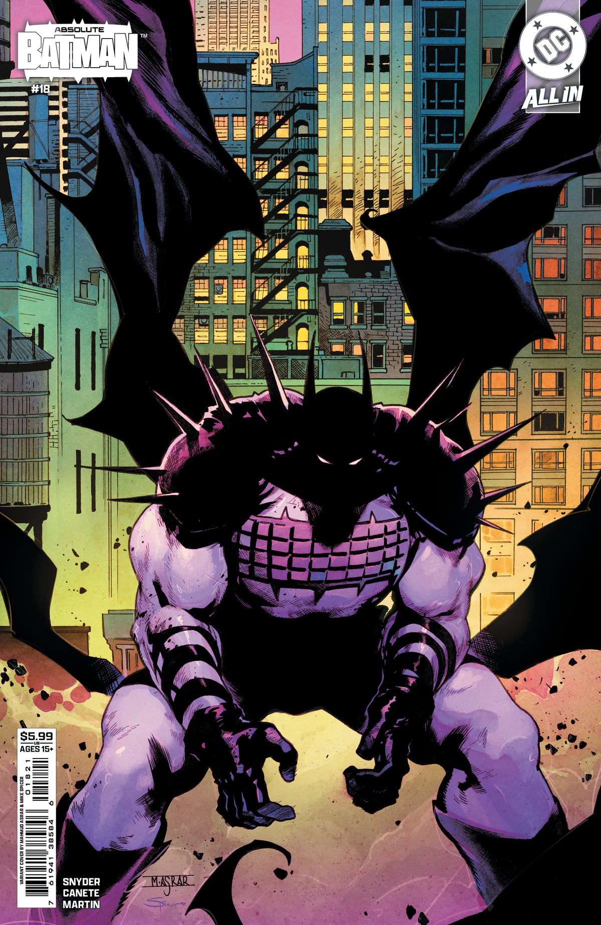 Absolute Batman #18 Cover B Mahmud Asrar Card Stock Variant