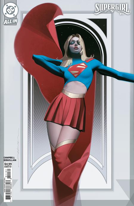 Supergirl #11 Cover C Jeff Dekal Card Stock Variant