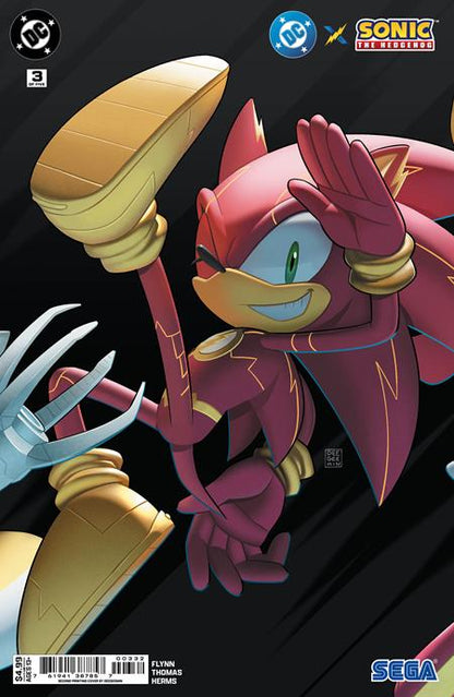 DC X Sonic the Hedgehog #1-#5 Deegeemin Connecting Cover Set