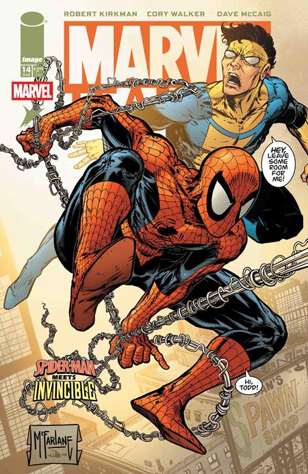 Marvel Teamup #14 Facsimile Edition Cover D Todd McFarlane & Dave Mccaig Variant
