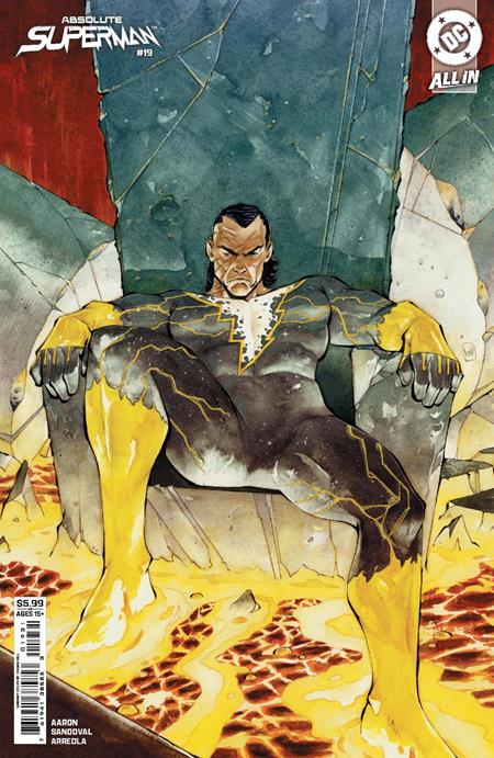 Absolute Superman #19 Cover C Chuma Hill Card Stock Variant
