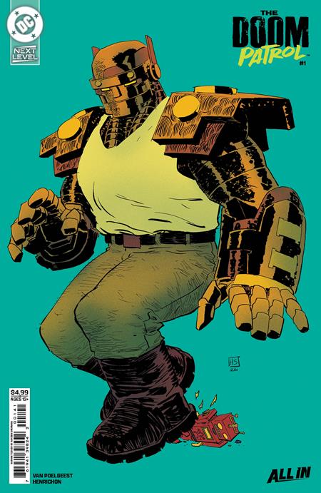 Doom Patrol #1 Cover D Hayden Sherman Next Level Card Stock Variant