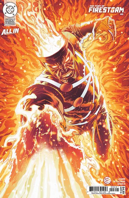 Fury Of Firestorm #6 (Of 8) Cover B Kyuyong Eom Card Stock Variant