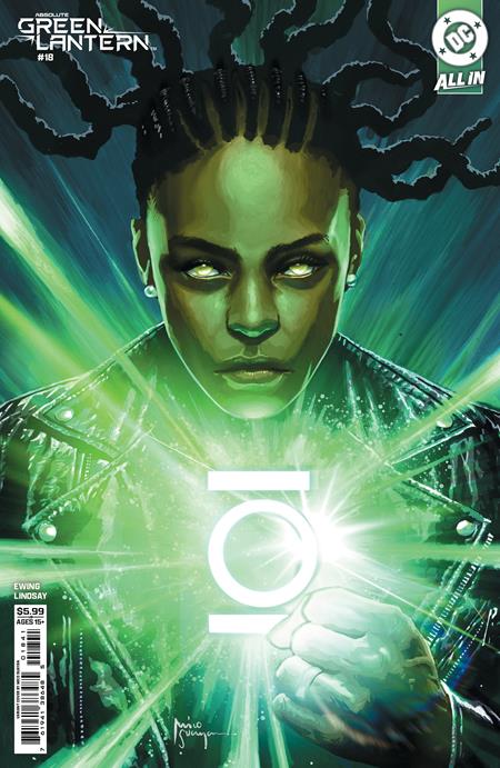 Absolute Green Lantern #18 Cover D Mico Suayan Card Stock Variant