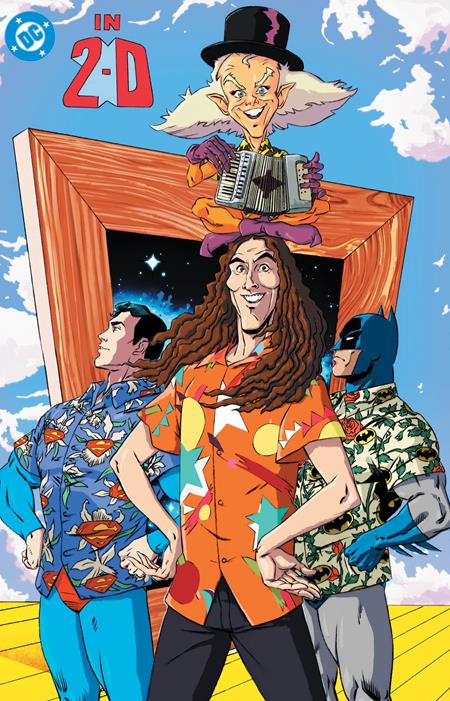 Batman Superman Weird Al Worlds Weirdest #1 (One Shot) Cover E Dan Schoening Foil Variant