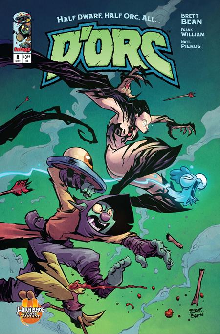 Dorc #8 Cover C Brett Bean Witchblade Team Up Variant