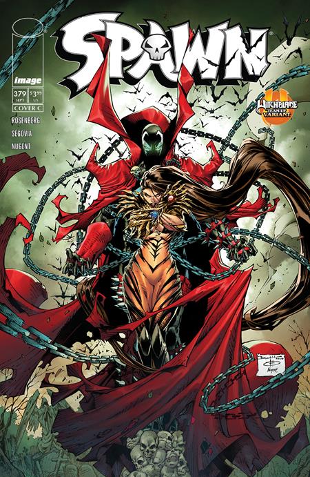 Spawn #379 Cover C Brett Booth Witchblade Team Up Variant