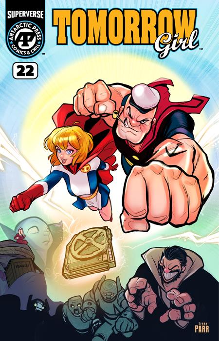 Tomorrow Girl #22 Cover A Terry Parr