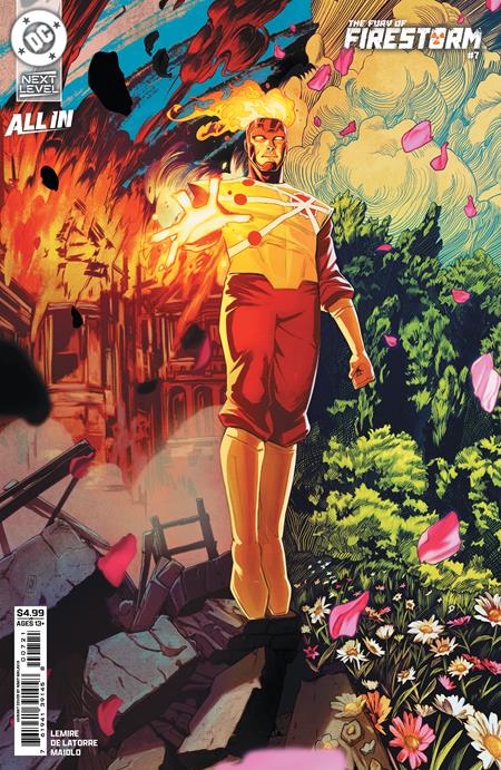 Fury Of Firestorm #7 (Of 8) Cover B Nimit Malavia Card Stock Variant