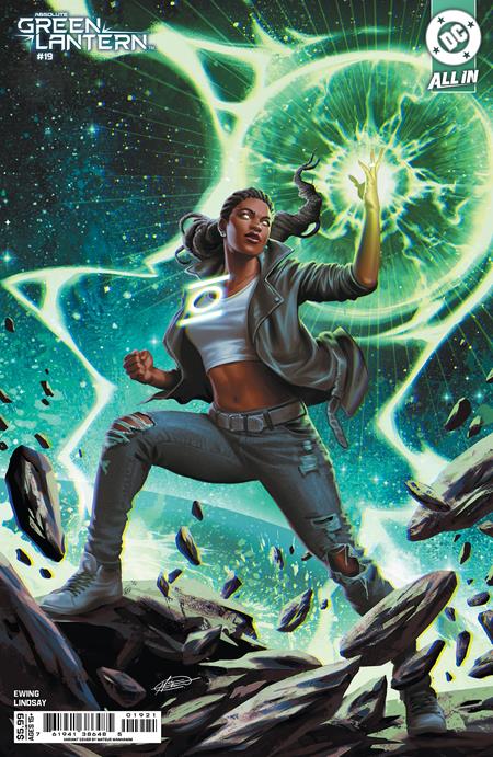 Absolute Green Lantern #19 Cover B Mateus Manhanini Card Stock Variant