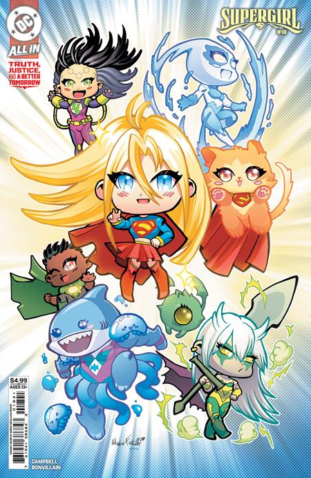 Supergirl #18 Cover D Mario Foccillo Card Stock Variant