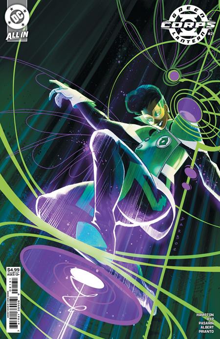 Green Lantern Corps #21 Cover C Rian Gonzales Card Stock Variant