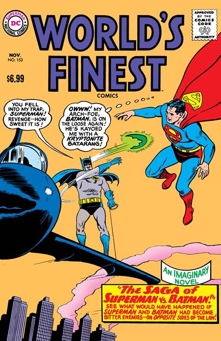 Worlds Finest Comics #153 Facsimile Edition Cover C Curt Swan Foil Variant