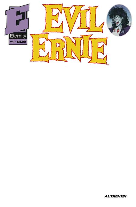 Evil Ernie #1 30 Th Ann Facsimile Premium Metal Edition