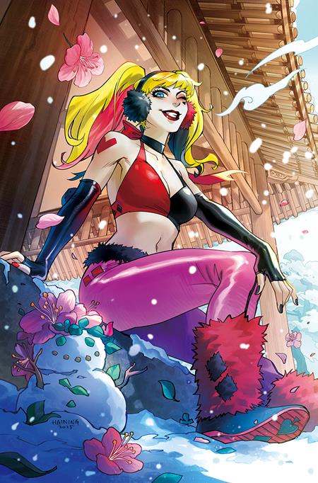 Harley Quinn #58 Cover E Haining Sweater Weather Card Stock Variant