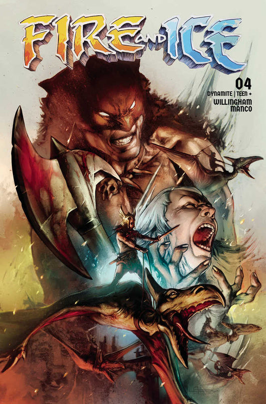 Fire And Ice #4 Cover B Manco