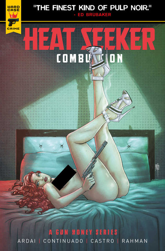 Heat Seeker Combustion Gun Honey Series #3 Cover E Brao Nude B