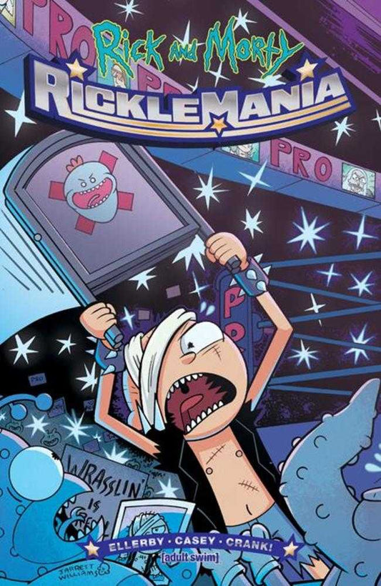 Rick And Morty Ricklemania #1 (Of 4) Cover C Jarrett Williams & Hank Jones Interconnecting Variant