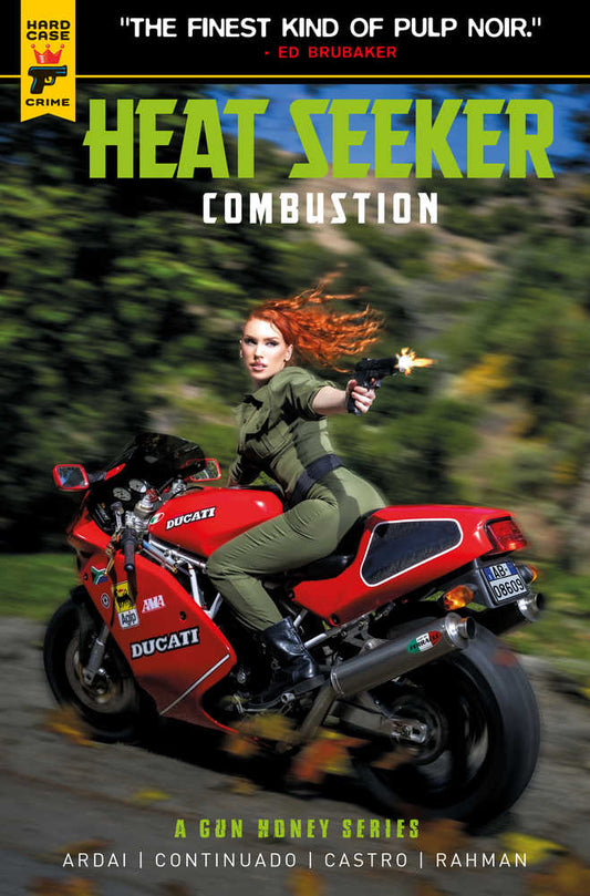 Heat Seeker Combustion Gun Honey Series #4 Cover D Photo (Mature)