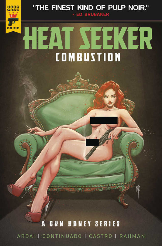 Heat Seeker Combustion Gun Honey Series #4 Cover E Brao Nude B