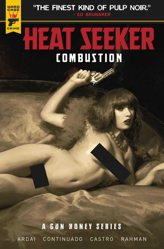 Heat Seeker Combustion Gun Honey Series #4 Cover G Rodriguez N