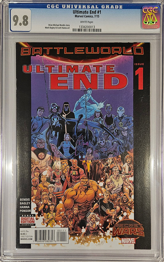 Ultimate End #1 CGC 9.8