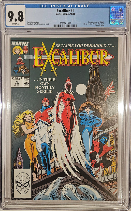 Excalibur #1 CGC 9.8