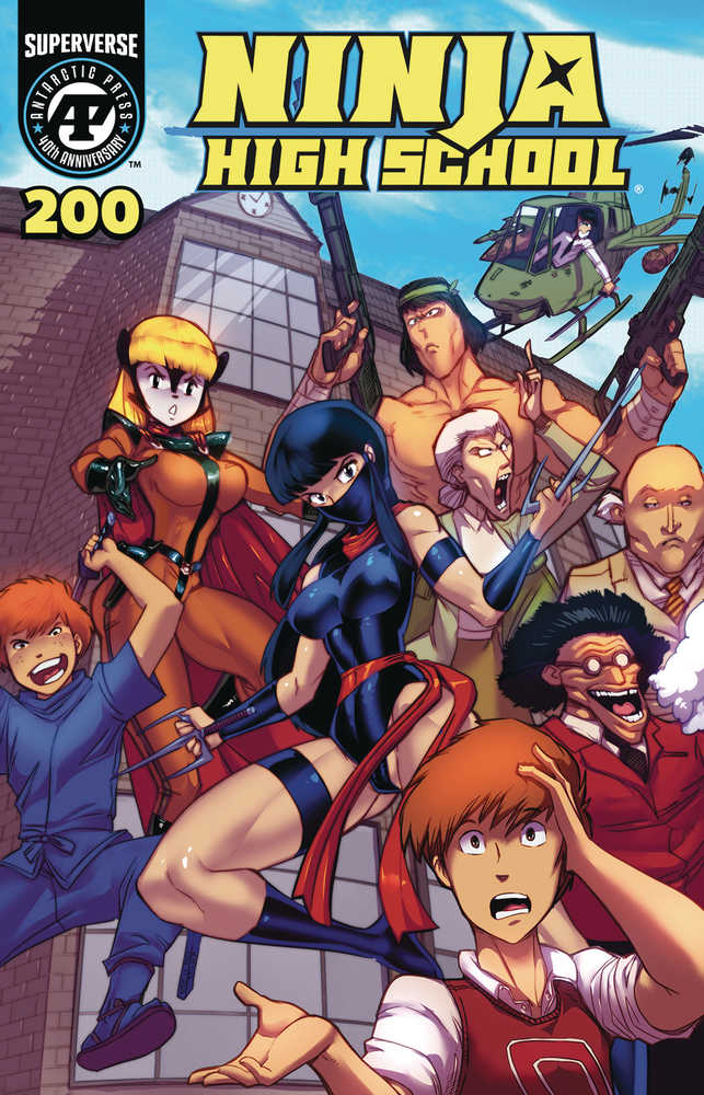 Ninja High School #200 Cover B Fred Perry