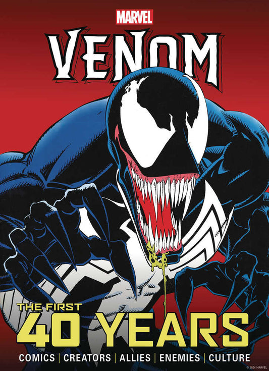 Marvels Venom The First 40 Years Hardcover