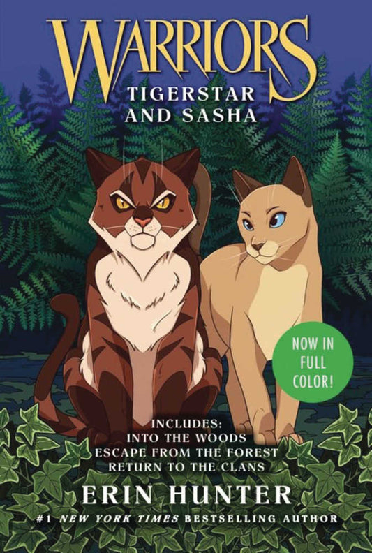 Warriors Tigerstar & Sasha Full Color 3 In1 Graphic Novel