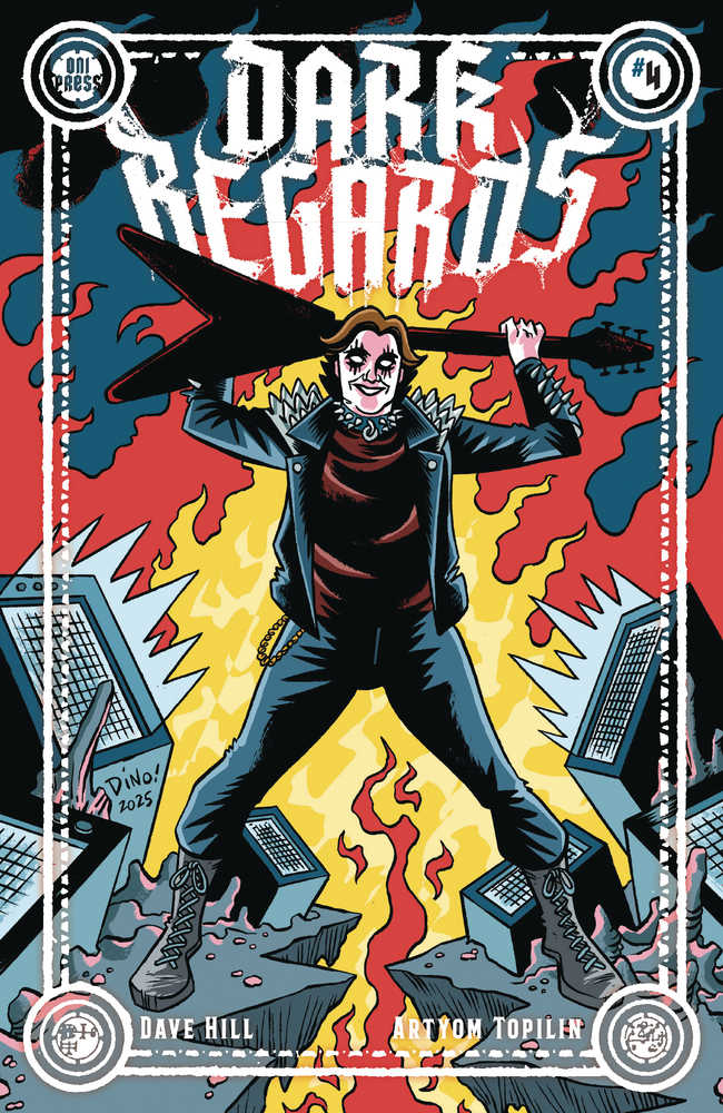 Dark Regards #4 Cover B Haspiel (Mature)
