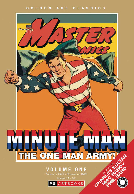 Golden Age Classics Minute Man Hardcover Volume 01