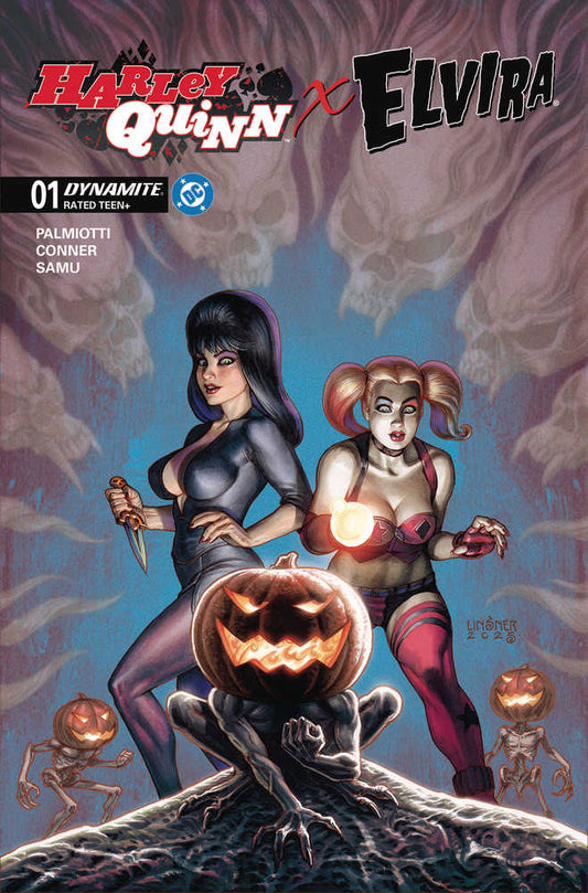 Harley Quinn X Elvira #1 Cover C Linsner