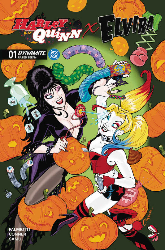 Harley Quinn X Elvira #1 Cover F Conner 1 Foil