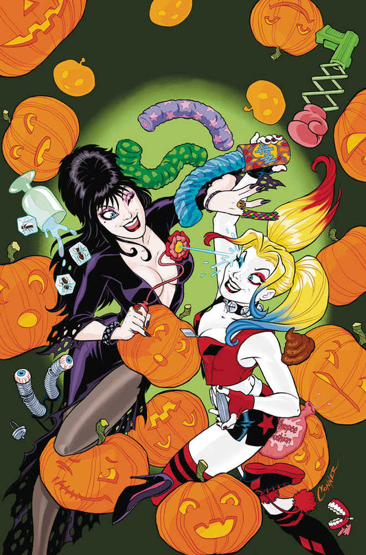 Harley Quinn X Elvira #1 Cover L Conner 1 Limited Virgin