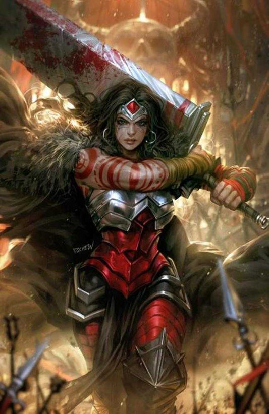 Absolute Wonder Woman #11 Cover B Derrick Chew Card Stock Variant