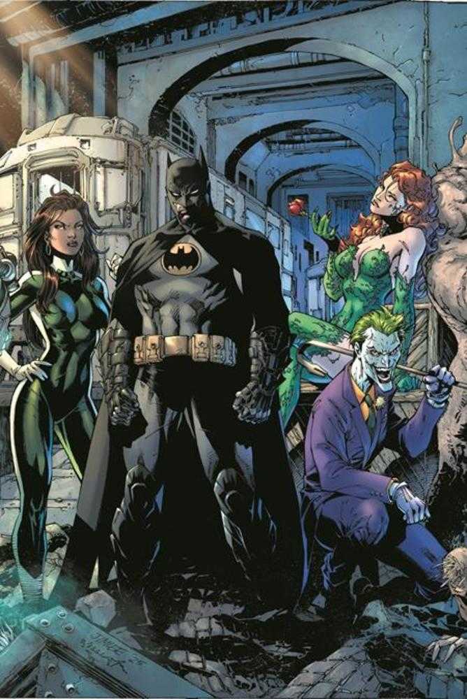 Batman #163 Cover A Jim Lee & Scott Williams Batman Connecting Middle Alternate Color