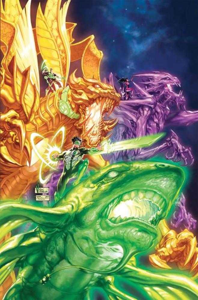 Green Lantern #26 Cover A V Ken Marion Connecting (Starbreaker Supremacy)