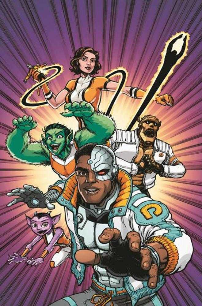 Titans #26 Cover B Chris Burnham Card Stock Variant