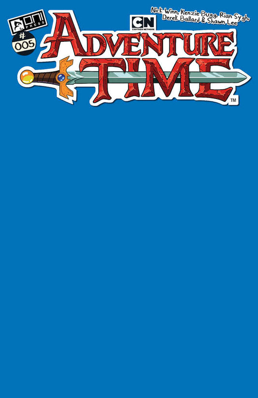Adventure Time (2025) #5 Cover C Ice King Blue Sketch